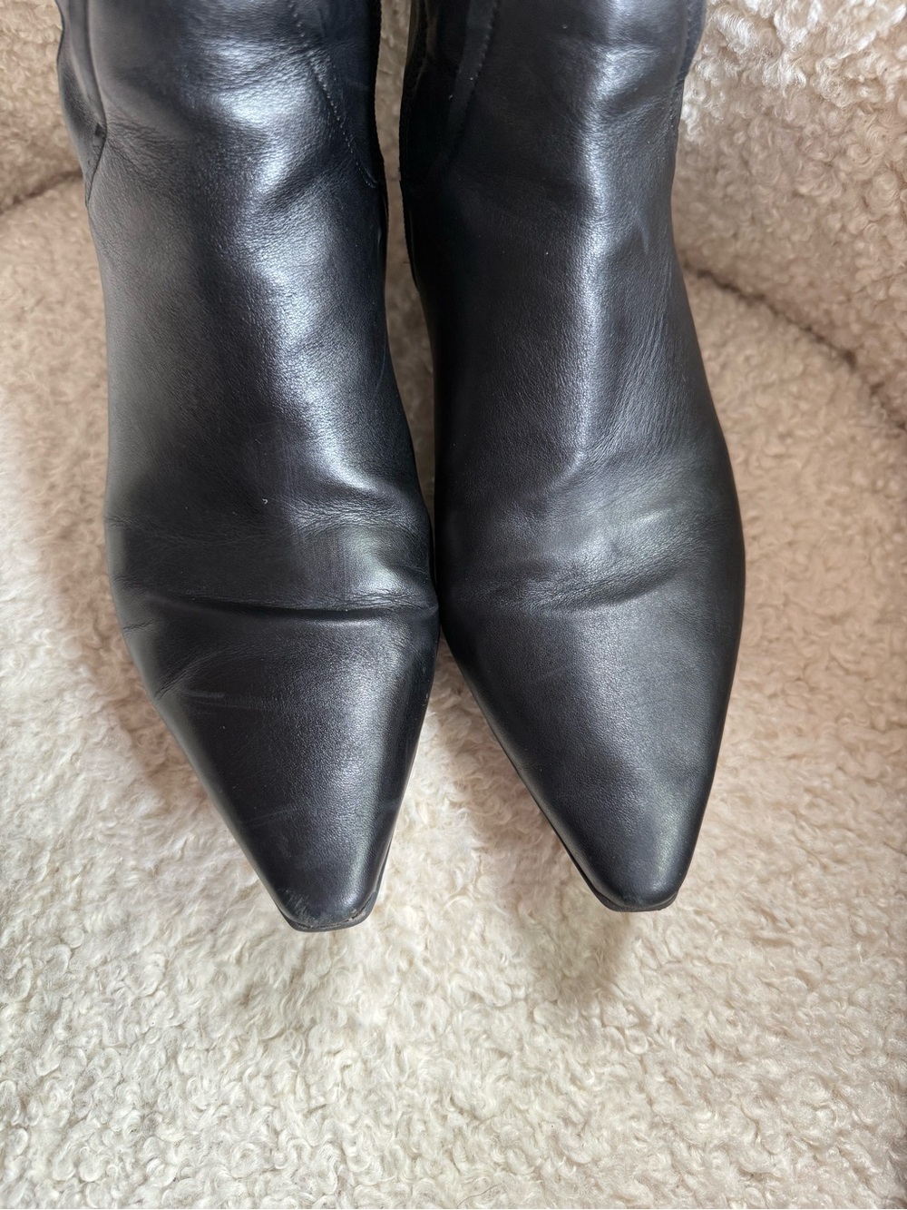 Naturalizer Deesha Knee-high Boots in Black Leather - Picture 2 of 12